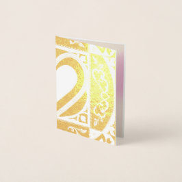 Wir sind zusammen folienkarte