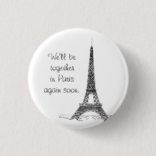 Wir sind zusammen in Paris wieder bald Button