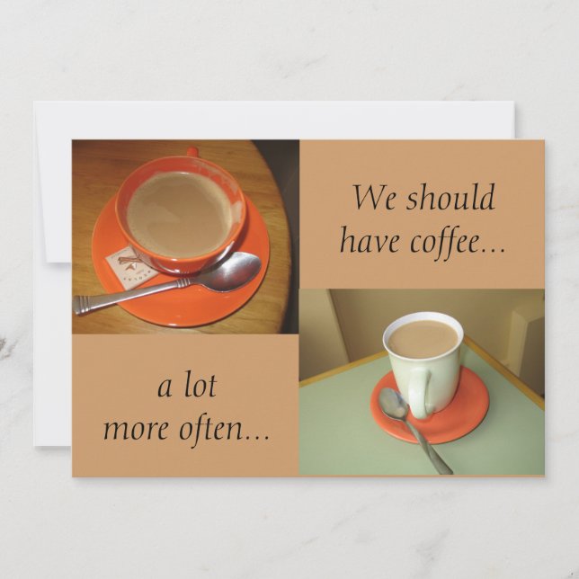 Wir sollten Kaffee haben..., ein ... (Vorderseite)