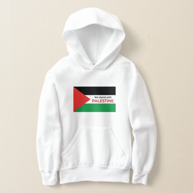 Wir stehen für Palästina-Kinder Hoodie (Ablage )