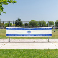 Wir stehen mit Israel Am Yisrael Chai Israel Flagg