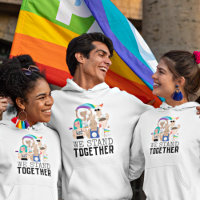 Wir stehen zusammen, um die Einheit der LGBTQ-Mens