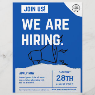 Wir stellen die Stelle an unserem Team frei Flyer