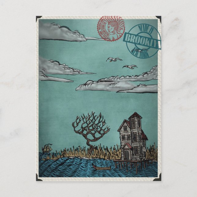 Wir Stilts by Ordovich Postkarte (Vorderseite)