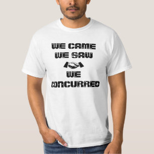 Wir stimmen überein T-Shirt