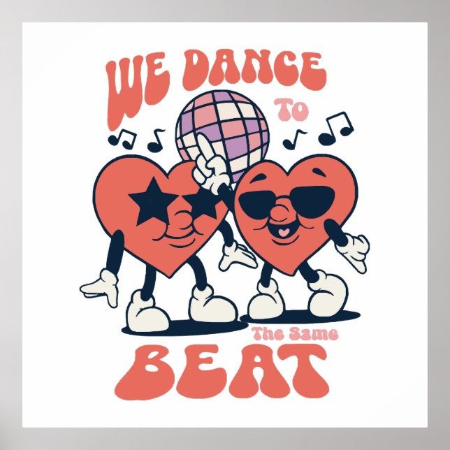 wir tanzen zu demselben Beat Poster (Vorne)