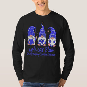 Wir tragen Blau für Sensorstörungen Waren T-Shirt