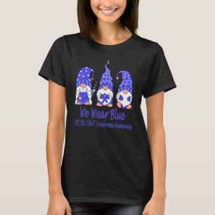 Wir tragen Blue for Cri Du Chat Syndrome Awareness T-Shirt