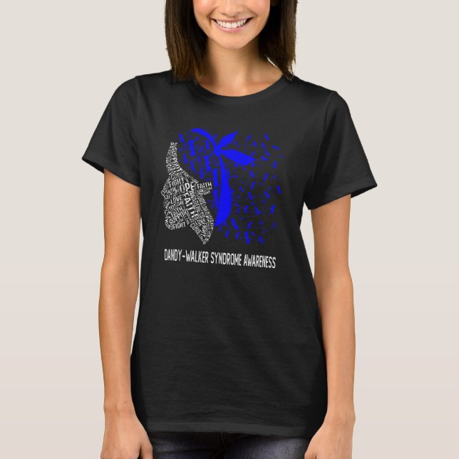 Wir tragen Blue for Dandy Walker Syndrome Awarenes T-Shirt (Vorderseite)