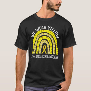 Wir tragen Gelb für das epithelioide Sarcoma Bewus T-Shirt
