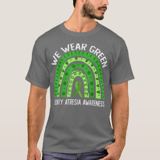 Wir tragen Grün für das Biliary Atresia Bewusstsei T-Shirt