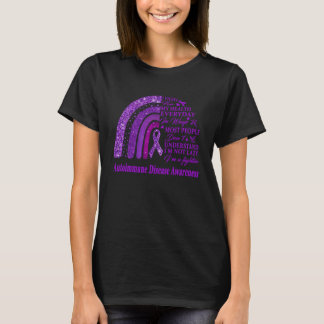 Wir tragen mit Lila für Autoimmunerkrankungen Awar T-Shirt
