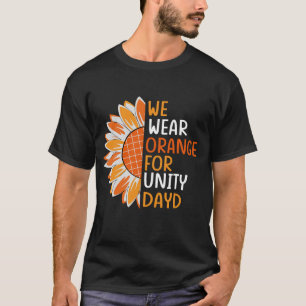 Wir tragen Orange für den Unity-DayD T-Shirt