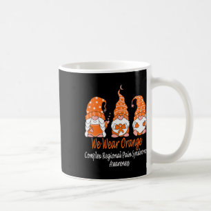 Wir tragen Orange für komplexes regionales Schmerz Kaffeetasse