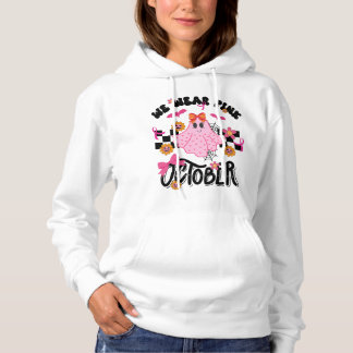 Wir tragen Rosa im Oktober Hoodie