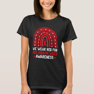 Wir tragen Rot wegen des Aufklärungsgrundes der Ro T-Shirt