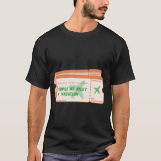 Wir treffen uns im Urlaub von Emily Henry Flugzeug T-Shirt