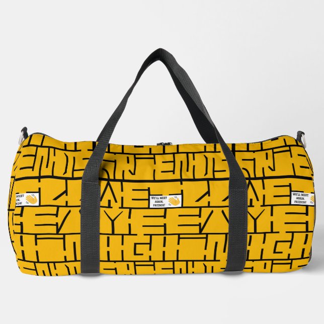 Wir treffen uns wieder, Freunde Duffle Bag (Vorderseite)