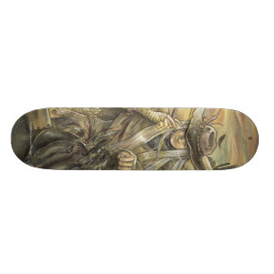 Wir treffen wieder Cowboy-Skateboard Skateboard