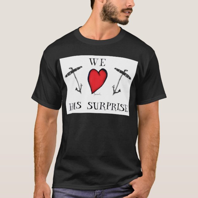 wir Überraschung der Liebe HMS, tony fernandes T-Shirt (Vorderseite)