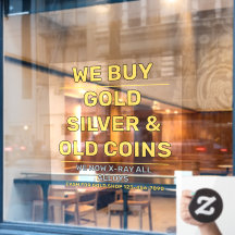 Wir verkaufen Gold Silver Wertvoll Metals Shop nac