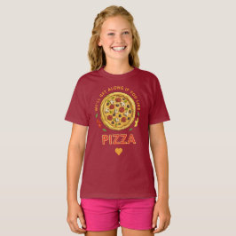 Wir verstehen uns, wenn du Pizzaslogan magst T-Shirt