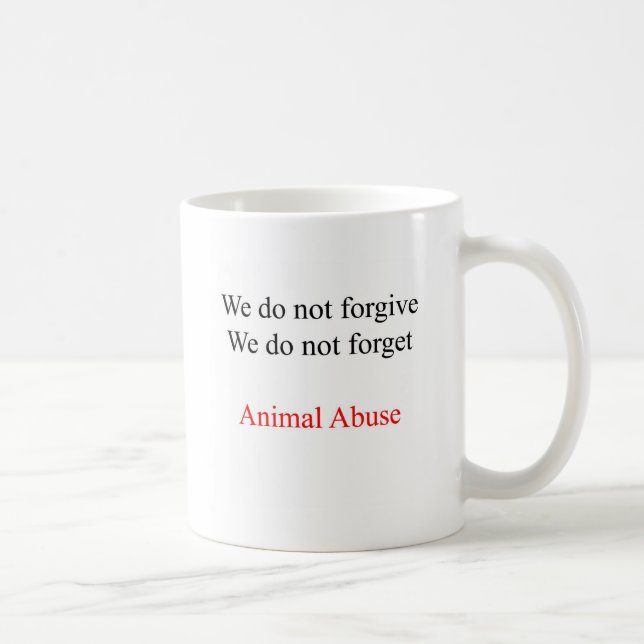 Wir verzeihen nicht kaffeetasse (Rechts)