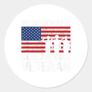 Wir Veteran Family Apparel & Amp; Geschenkartikel Runder Aufkleber