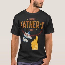 Wir wachsen zusammen, gleiche Schuhe, die zu den V T-Shirt