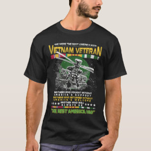 Wir waren das beste Amerika, das Vietnam-Veteranen T-Shirt