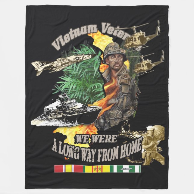 WIR WAREN EIN WENIG VON ZUHAUSE ENTFERNT FLEECEDECKE (Vorderseite)