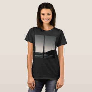 Wir waren hier Frauen schwarzer T - Shirt