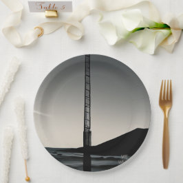 Wir waren hier große Teller