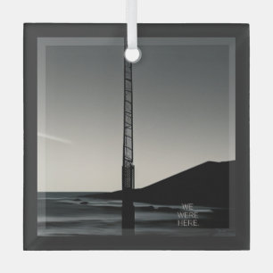 Wir waren hier, um Glas quadratische Ornamente zu 