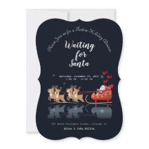 Wir Wartete für Santa Ho! Ho! Ho! Winterurlaub