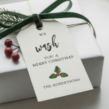 Wir waschen dir frohe Weihnachten, Handseife