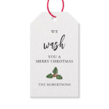 Wir waschen dir frohe Weihnachten, Handseife