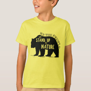 Wir, welche die Leute oben für Natur - Bär stehe T-Shirt