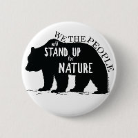Wir, welche die Leute oben für Natur - Bär stehen