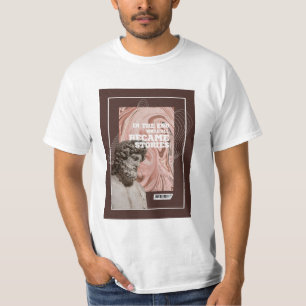 Wir werden alle Geschichten-Typografie-T-Shirt T-Shirt