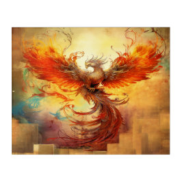 Wir werden aufsteigen acryl wandkunst