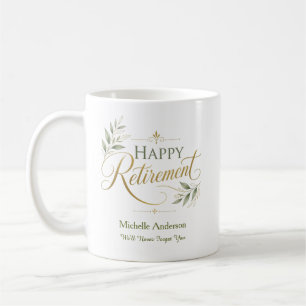 Wir werden dich nie vergessen Personalisierter Nam Kaffeetasse