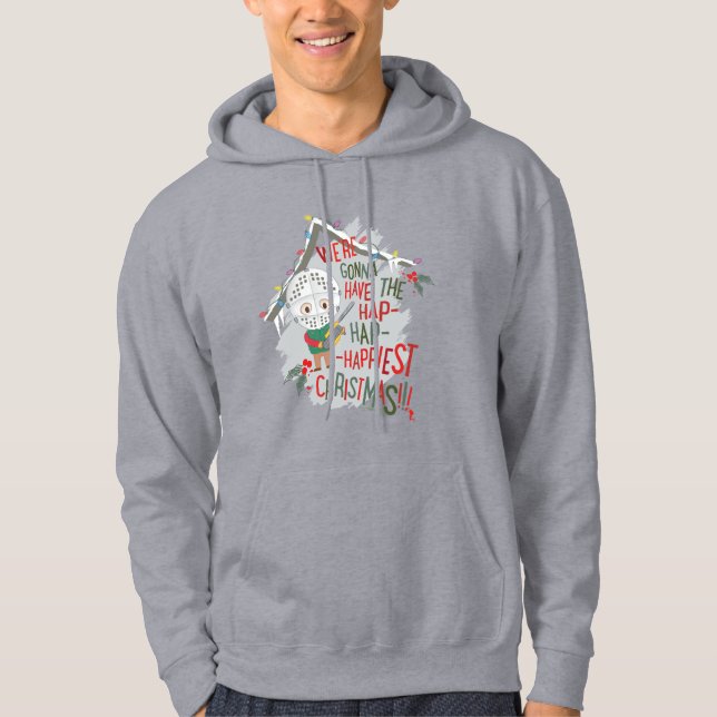 Wir werden die glücklichsten Weihnachten haben Hoodie (Vorderseite)