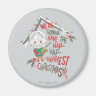 Wir werden die glücklichsten Weihnachten haben Magnet