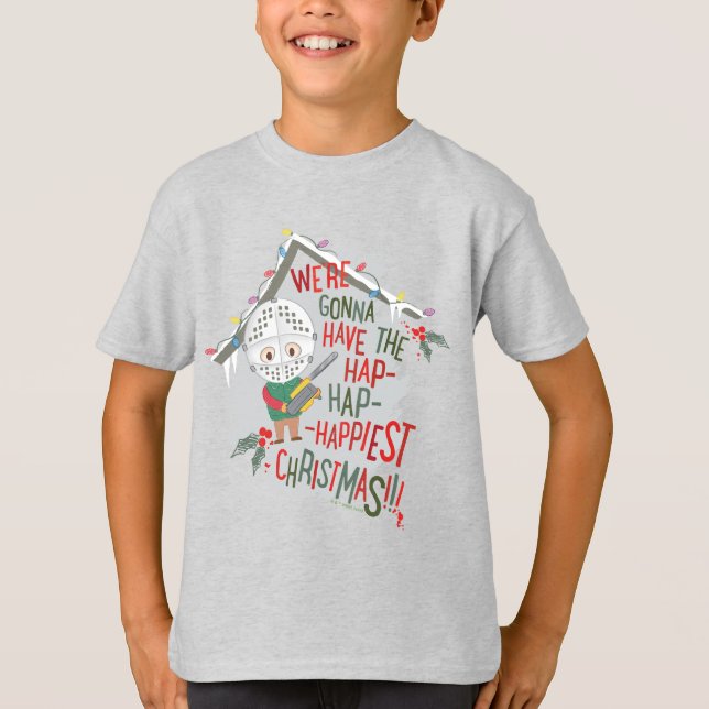 Wir werden die glücklichsten Weihnachten haben T-Shirt (Vorderseite)