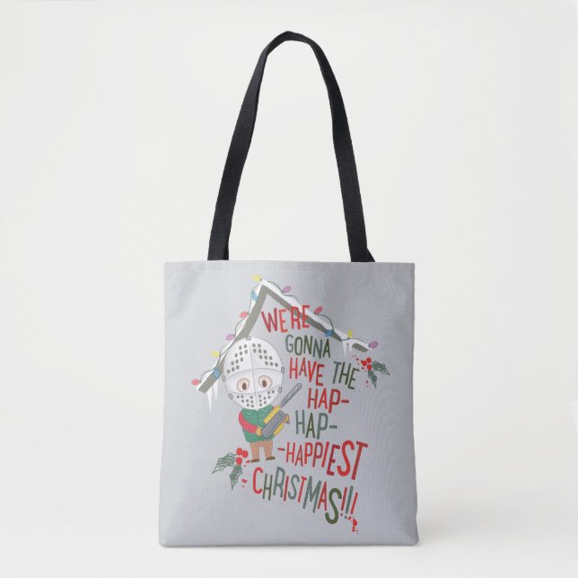 Wir werden die glücklichsten Weihnachten haben Tasche (Vorderseite)