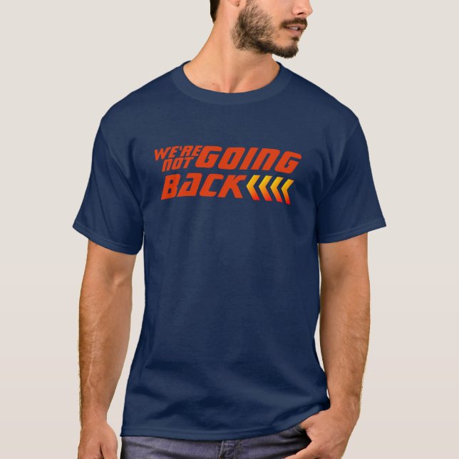 Wir werden die Wahlen nicht zurückziehen, Harris-D T-Shirt (Vorderseite)