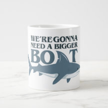 Wir werden ein größeres Boot brauchen Funny Shark