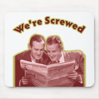 Wir werden geschraubt mousepad