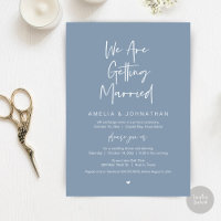 Wir werden heiraten, Elopement Dinner Dancing